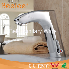 Durable Brass Infrared Sensor Water Tap with Hot Cold Water (QH0112A)